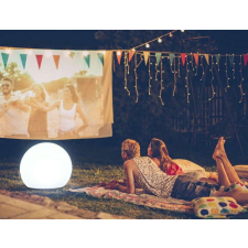  ÚJ KERTI KERTI LÁMPA BULY 60 Kábel fehér kültéri világítás