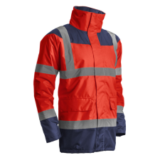  ÚJ! KETA HI-VÍZ PIROS VÉDŐKABÁT_2XL láthatósági ruházat