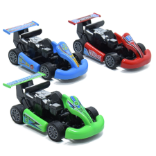 Újhely Mini játék gokart szett - 3 darab autópálya és játékautó