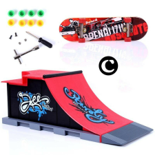  Ujj gördeszkapark rámpa - Mini Skatepark Ujjgördeszkához autópálya és játékautó