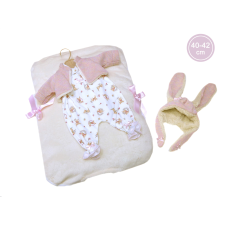 Újszülött 40-42 cm-es baba ruhaszett játékbaba felszerelés