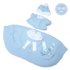 Újszülött baba Llorens ruhaszett 35-36 cm játékbaba felszerelés