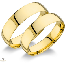 Újvilág Kollekció Arany férfi karikagyűrű 68-as méret - C55S/68-D gyűrű