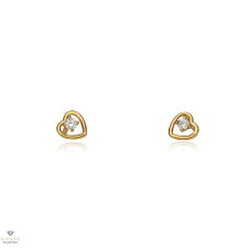 Újvilág Kollekció Arany gyerek szív fülbevaló - 14-154041-16ZIR fülbevaló