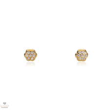 Újvilág Kollekció Arany gyerek virág fülbevaló - 14-172961-16ZIR fülbevaló