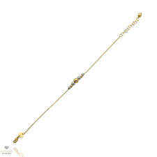 Újvilág Kollekció Arany karlánc 17 cm - A07SF118vbogyós karkötő