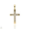 Újvilág Kollekció Arany kereszt medál - ÖZP-15-YW-DC_KT