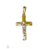 Újvilág Kollekció Arany kereszt medál - ÖZP-167-YW