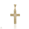 Újvilág Kollekció Arany kereszt medál - UZ-PP1787-01_KT