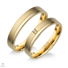 Újvilág Kollekció Arany női karikagyűrű 52-es méret - H425S/N/52-DB gyűrű