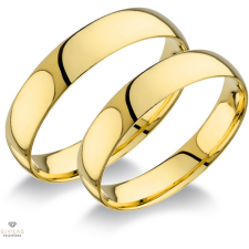 Újvilág Kollekció Arany női karikagyűrű 53-as méret - C45S/N/53-D gyűrű