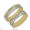 Újvilág Kollekció Arany női karikagyűrű 58-as méret - RA9330SF/N/58-DB