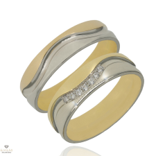 Újvilág Kollekció Arany női karikagyűrű 58-as méret - RA9330SF/N/58-DB gyűrű