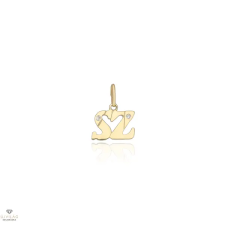 Újvilág Kollekció Arany "SZ" betű medál - FMO30SZ_DB medál