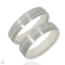Újvilág Kollekció Ezüst női karikagyűrű 56-os méret - 522/N/56-DB gyűrű