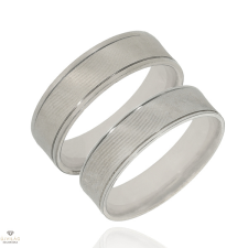Újvilág Kollekció Ezüst női karikagyűrű 56-os méret - 607/N/56-DB gyűrű