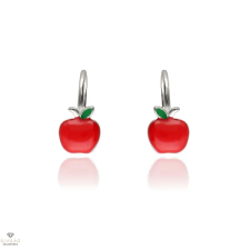 Újvilág Kollekció Ezüst piros alma gyerek fülbevaló - 02203-47 fülbevaló