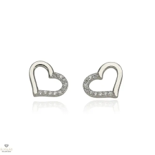 Újvilág Kollekció Ezüst szív fülbevaló - 02107-80 fülbevaló