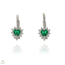 Újvilág Kollekció Ezüst szív fülbevaló - 02203-34 fülbevaló