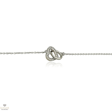 Újvilág Kollekció Ezüst szív karlánc 17 cm - 07118-101 karkötő