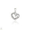 Újvilág Kollekció Ezüst szív medál - 09139-25
