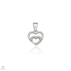 Újvilág Kollekció Ezüst szív medál - 09139-40