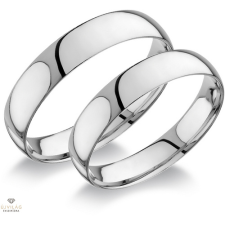 Újvilág Kollekció Fehér arany férfi karikagyűrű 60-as méret - C45F/60-D gyűrű