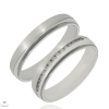 Újvilág Kollekció Fehér arany férfi karikagyűrű 64-es méret - U40154/64-DB