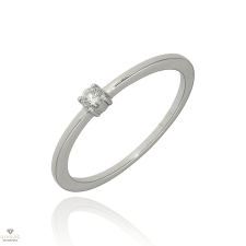Újvilág Kollekció Fehér arany gyűrű 50-es méret - B47130 gyűrű