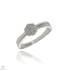 Újvilág Kollekció Fehér arany gyűrű 52-es méret - B35045_3I