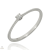 Újvilág Kollekció Fehér arany gyűrű 53-as méret - B47088