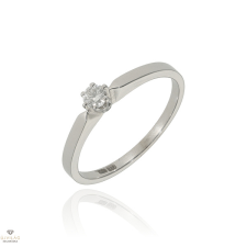 Újvilág Kollekció Fehér arany gyűrű 54-es méret - 00680-1 gyűrű