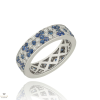 Újvilág Kollekció Fehér arany gyűrű 54-es méret - B2229_3I