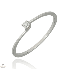 Újvilág Kollekció Fehér arany gyűrű 60-as méret - B49067 gyűrű