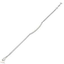 Újvilág Kollekció Fehér arany karkötő 18 cm - B49018 karkötő