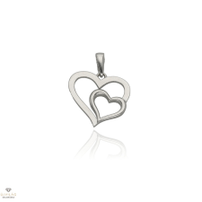 Újvilág Kollekció Fehér arany szív medál - 09F139-2-TC_KT medál