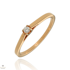 Újvilág Kollekció Rosé arany gyűrű 52-es méret - B47787 gyűrű