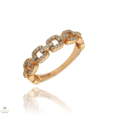 Újvilág Kollekció Rosé arany gyűrű 53-as méret - B50419_3I gyűrű