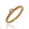 Újvilág Kollekció Rozé arany gyűrű 52-es méret - B47701_3I