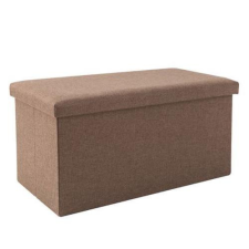 Ülésre alkalmas tárolódoboz, ülőke barna (storage-box-76-coffee) bútor
