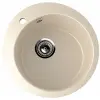 Ulgran U-405-328 Gránit Mosogatótálca - Egymedencés, Kerek, Bézs