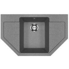 Ulgran U-609-309 Gránit Sarok Mosogatótálca - Extra mély, Gránit mosogatótálca
