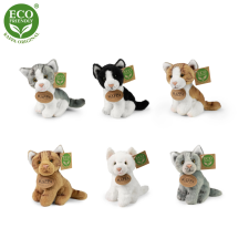 Ülő plüss cica 14 cm eco-friendly plüssfigura
