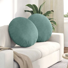  Ülőpárnák 2 pcs Tengeri Zöld Ø 40 x 13 cm Bársony lakástextília