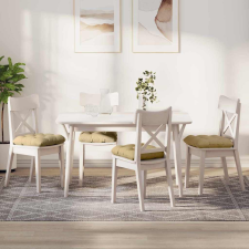  Ülőpárnák 4 pcs Szürke zöld 45 x 45 cm Bársonyos szövet lakástextília