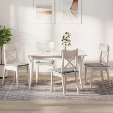  Ülőpárnák 4 pcs Világosszürke 40 x 40 x 3 cm Mikroszálas Szövet lakástextília