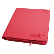Ultimate Guard 24-Pocket QuadRow ZipFolio XenoSkin Red Album kártyajáték