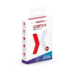Ultimate Guard - Kártyaburkolatok - Cortex Sleeves japán méret Piros (60) kártyajáték