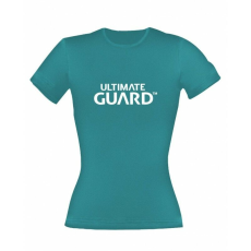  Ultimate Guard póló, Wordmark, Petrol Blue szín, női, M INTL