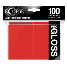 Ultra PRO - Gloss Eclipse borítók 100 db (Apple Red) kártyajáték